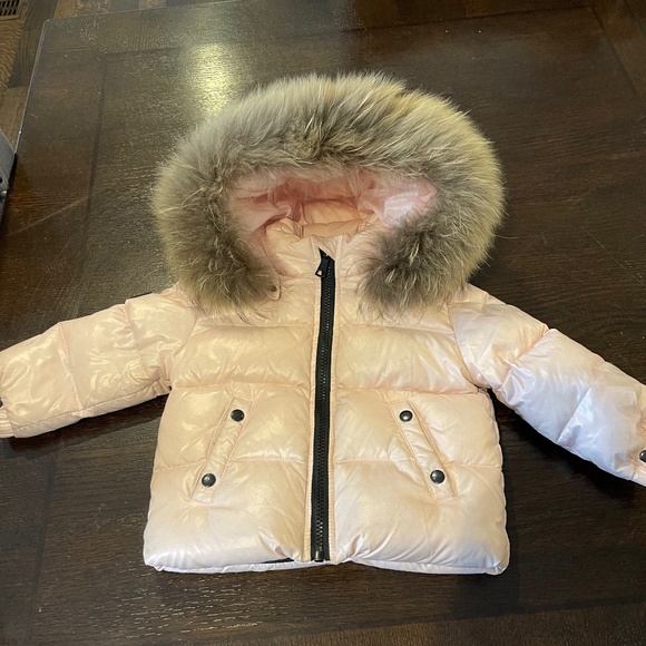 SAM pink fur winter coat